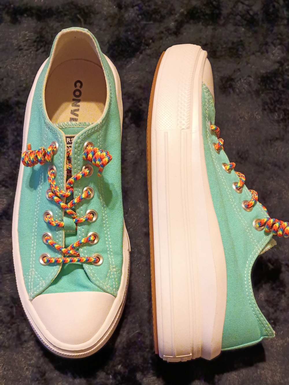 Converse All Star Low Top Sneakers in Turquoise Women's 9.5